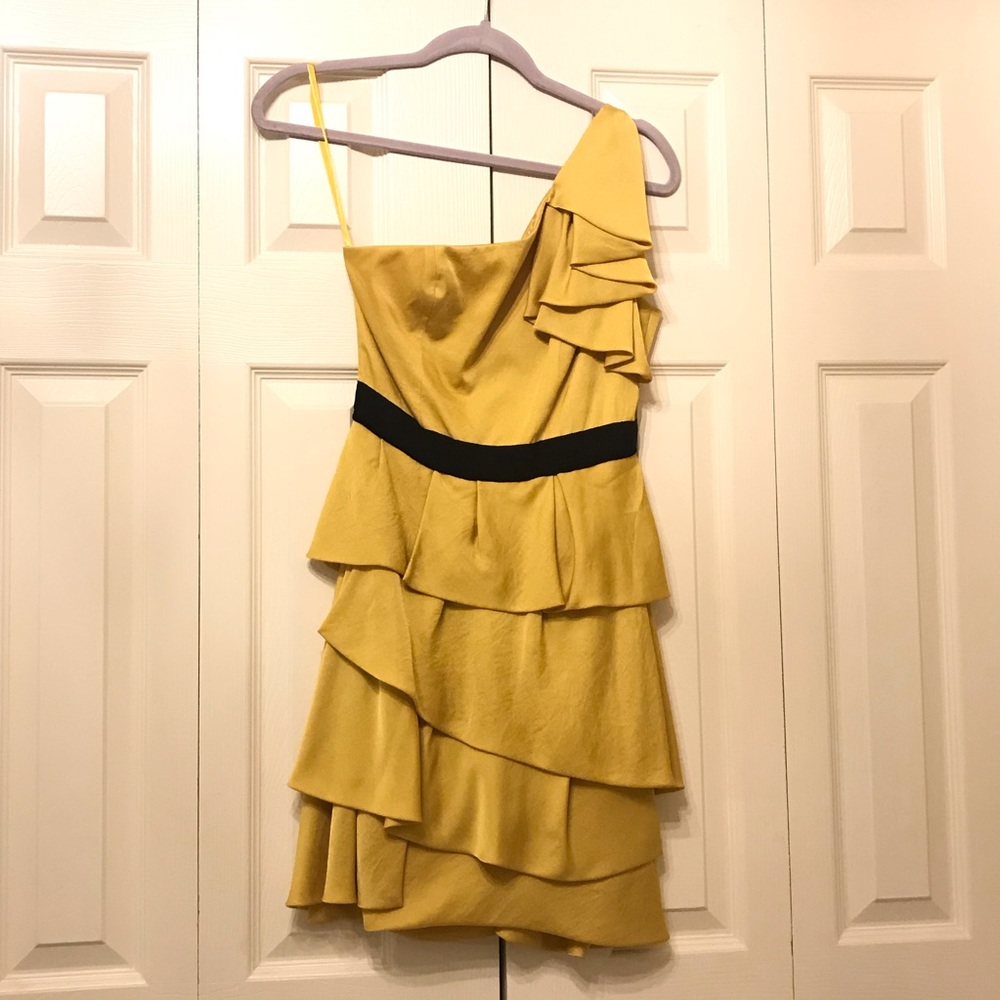 BCBG Max Azria Asymmetrical Cocktail Dress